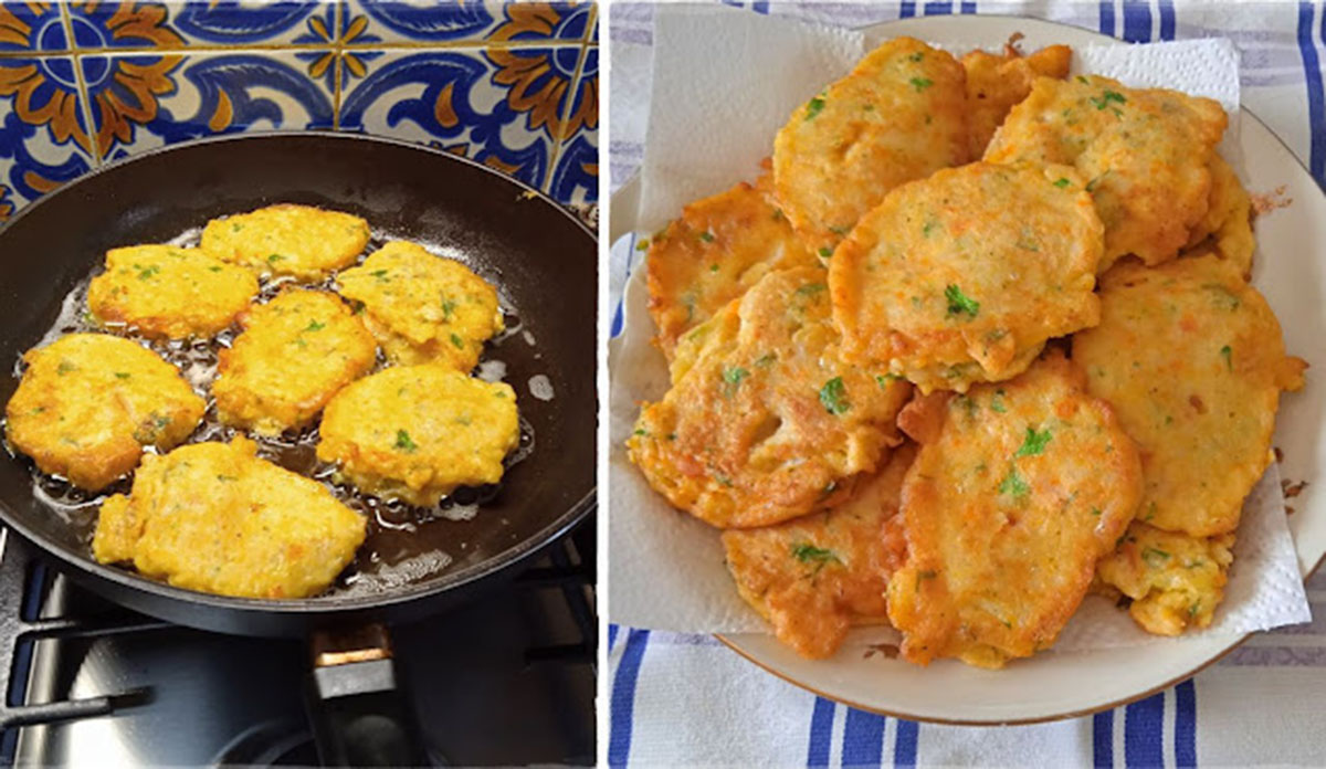 Pataniscas De Bacalhau Com Salsa Receita Da Av As Melhores Pataniscas Que J Provei